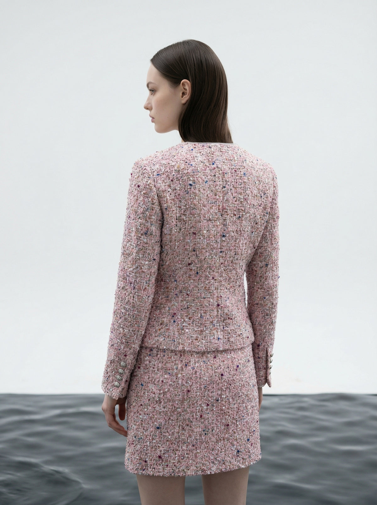 Rose Tresse Mini Skirt