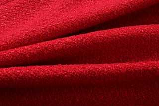 Scarlet Crest Trim Tweed Blazer