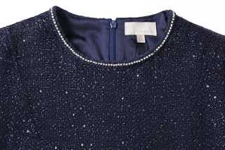 Éclat Contrast Sequin Dress