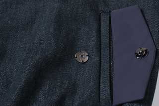 Denim Bijou Trim Jacket