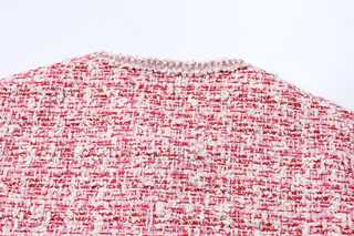 Crimson Classic Tweed Jacket