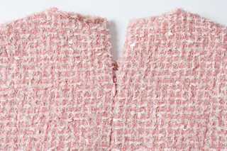 Fleur Pocket Tweed Dress