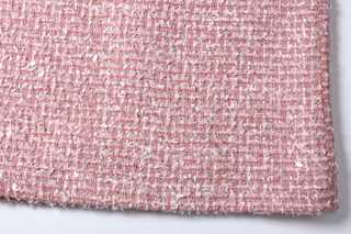 Fleur-Trim Tweed Skirt