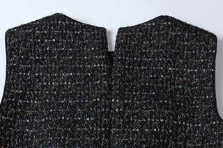 Noir Miroir Tweed Dress