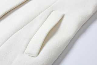 Éclat de Neige Fur Collar Coat