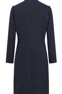 Marine Fleur Embroidered Coat