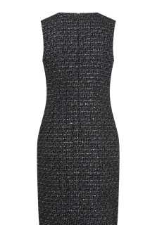 Noir Miroir Tweed Dress