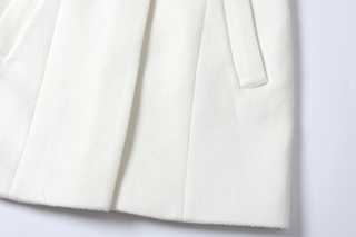 Éclat de Neige Fur Collar Coat