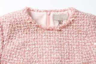 Fleur Pocket Tweed Dress