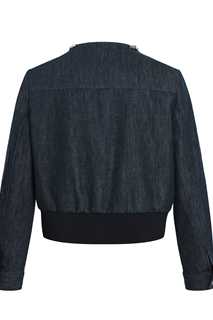 Denim Bijou Trim Jacket