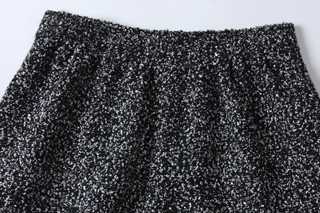 Speckle Knit Bermuda Shorts