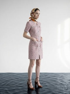 Rose Tresse Pocket Dress