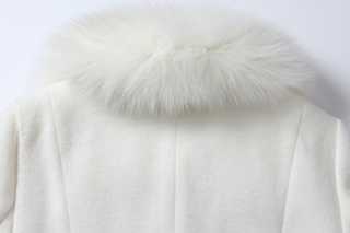 Éclat de Neige Fur Collar Coat