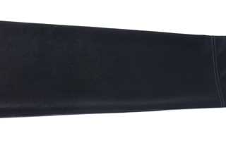 Noir Velours Mock Neck Top