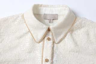 Éclat Contrast-Trim Blouse