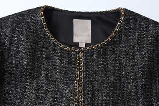 Chaîne Noir Tweed Jacket