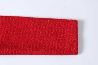 Scarlet Crest Trim Tweed Blazer