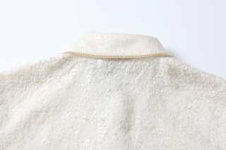 Éclat Contrast-Trim Blouse