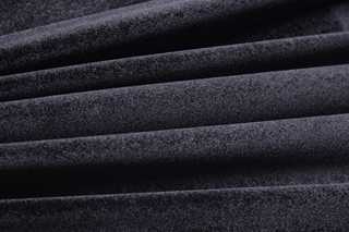 Noir Velours Mock Neck Top
