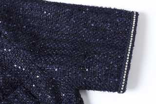 Éclat Contrast Sequin Dress