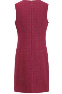 Bordeaux Bijou Pocket Dress