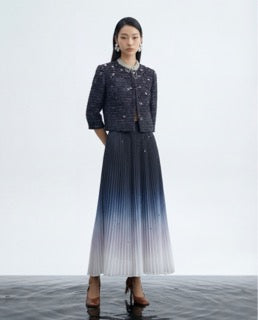 Snowdrop Cropped Tweed Jacket