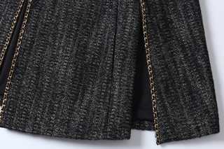 Chaîne Noir Tweed Jacket