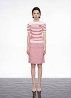 Nautical Striped Knit Top