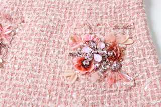 Fleur Pocket Tweed Dress