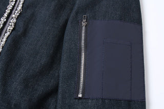 Denim Bijou Trim Jacket