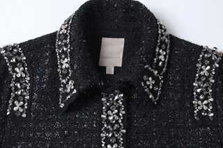Éclat Cristal Embellished Tweed Jacket