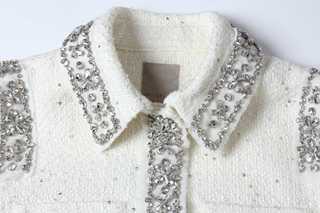 Argenté White Tweed Jacket