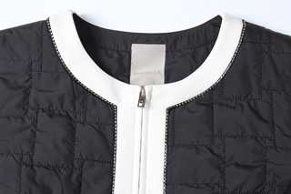 Obsidienne Matelassé Contrast Vest