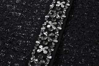 Éclat Cristal Embellished Tweed Jacket