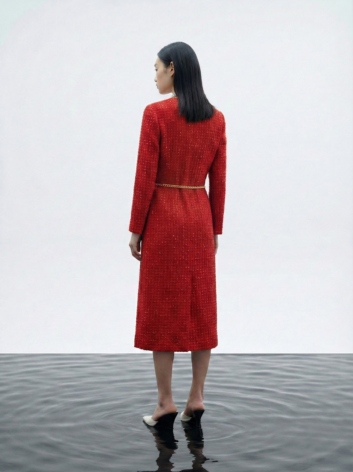 Rouge Bijou Tweed Dress