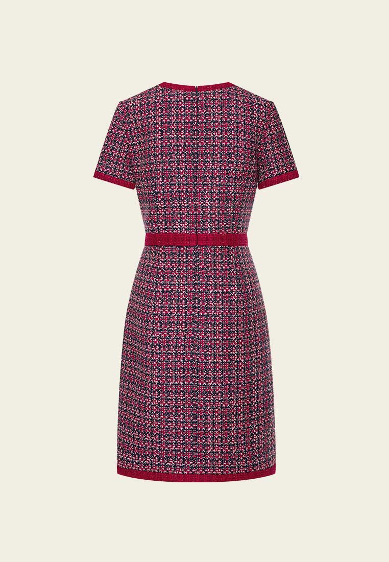 Designer shop tweed dress