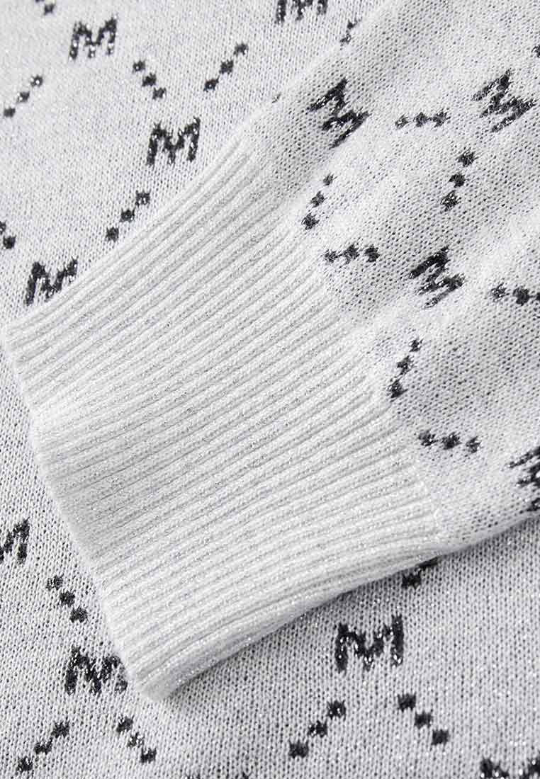 White MOISELLE Monogram Sweater - MOISELLE